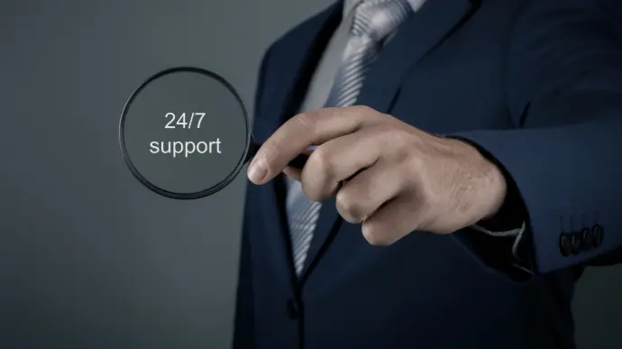 IT consulting session with client